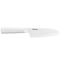 Kyocera keramický nůž, Chowa Series, Nůž santoku, 14 cm, bílá čepel, bílá rukojeť, TK-140 WH-WH