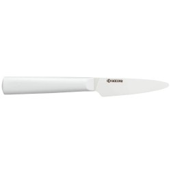 Kyocera keramický nůž, Chowa Series, Okrajovací nůž, 7,5 cm, bílá čepel, bílá rukojeť, TK-075 WH-WH