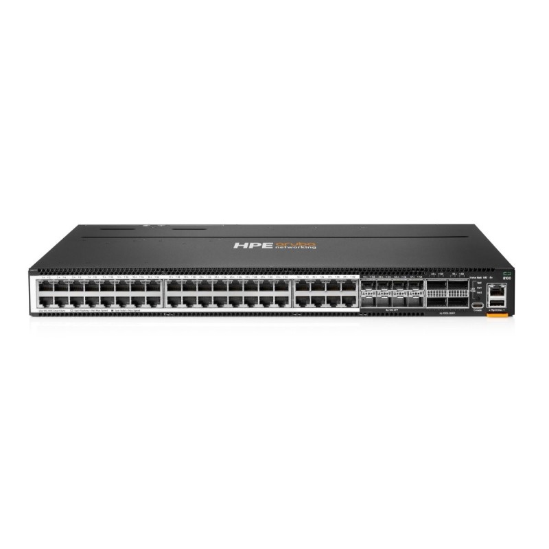 HPE NW Switch CX 8100 40XT 8SFP+4QSFP28 FB 3F 2AC