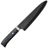 Kyocera keramický nůž, Janan Series, Dřevěná rukojeť, profesionální kuchařský nůž, 18 cm, JPN-180NBK