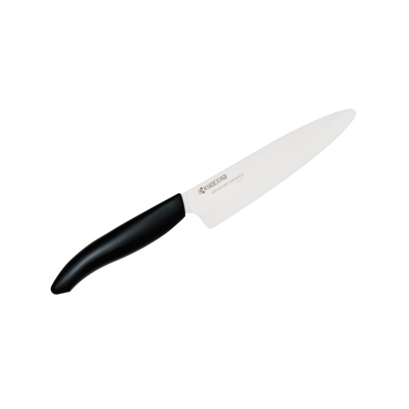 Kyocera keramický nůž, Gen Series, Plátkovací nůž, 13 cm, FK-130 WH-BK