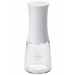 Kyocera keramický mlýnek na sůl, pepř a koření s nastavitelnou hrubostí, bílý, CM-20C-WH