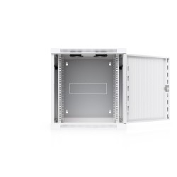 Ubiquiti UniFi 12U nástěnný rackový rozvaděč, výklopný, perforované dveře