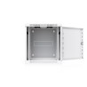 Ubiquiti UniFi 12U nástěnný rackový rozvaděč, výklopný, perforované dveře