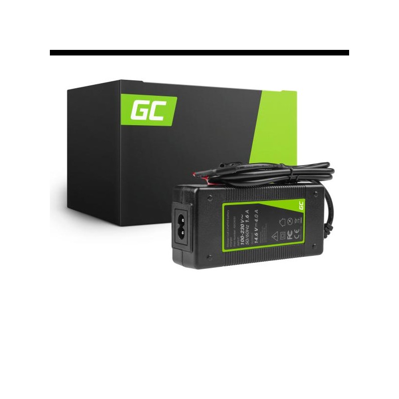 Green Cell nabíječka pro LiFePO4 baterie, 14.6V 4A