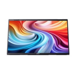ACER LCD PD193QEbmiuux DUAL SCREEN,47cm (18.5") FHD,100Hz,250nits,Vesa,Repro,Audio,HDMI,USB,Pivot,Black