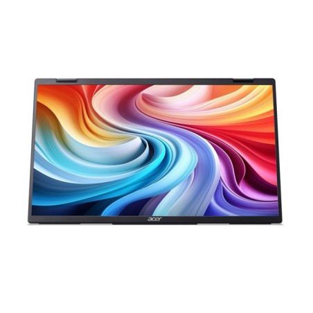 ACER LCD PD193QEbmiuux DUAL SCREEN,47cm (18.5") FHD,100Hz,250nits,Vesa,Repro,Audio,HDMI,USB,Pivot,Black