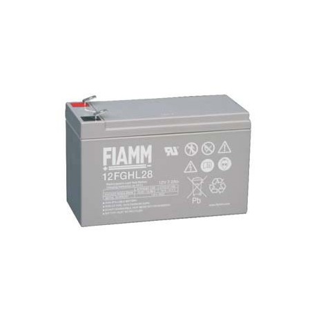 Fiamm olověná baterie 12FGHL28 (12V/7,2Ah, Faston 250)