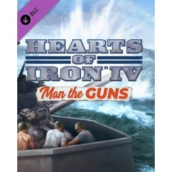 Hearts of Iron 4 Man the Guns – herní rozšíření pro PC (elektronická licence)