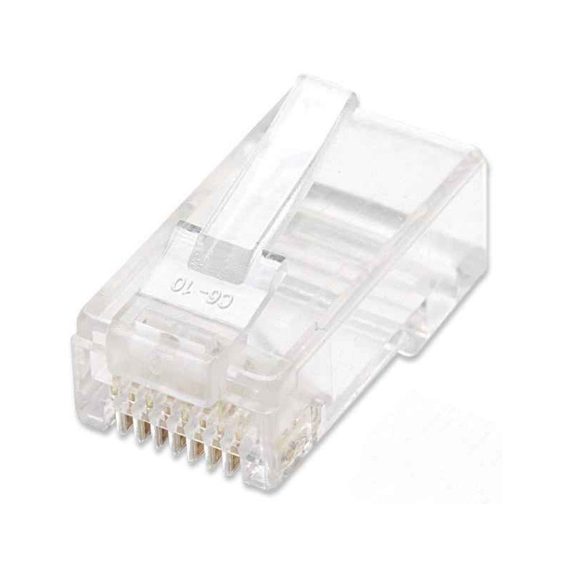 Intellinet konektor RJ45, drát UTP Cat5e, 100ks v nádobě