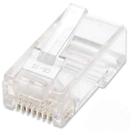 Intellinet konektor RJ45, drát UTP Cat5e, 100ks v nádobě