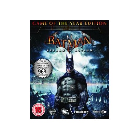 Batman Arkham Asylum GOTY – hra pro PC (elektronická licence)
