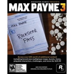 Max Payne 3 Rockstar Pass – herní rozšíření pro PC (elektronická licence)