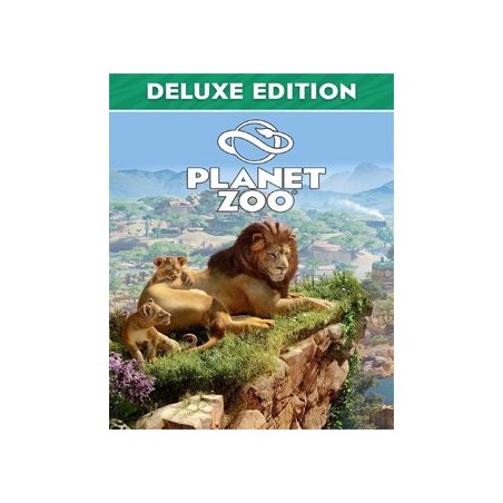 Planet Zoo Deluxe Edition – hra pro PC (elektronická licence)