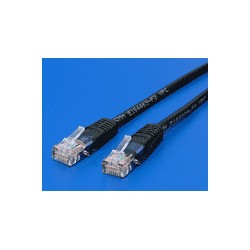 UTP patchkabel kat. 5e, 7,5m, černý