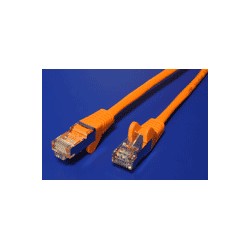 FTP patchkabel kat. 5e, 2m, oranžový