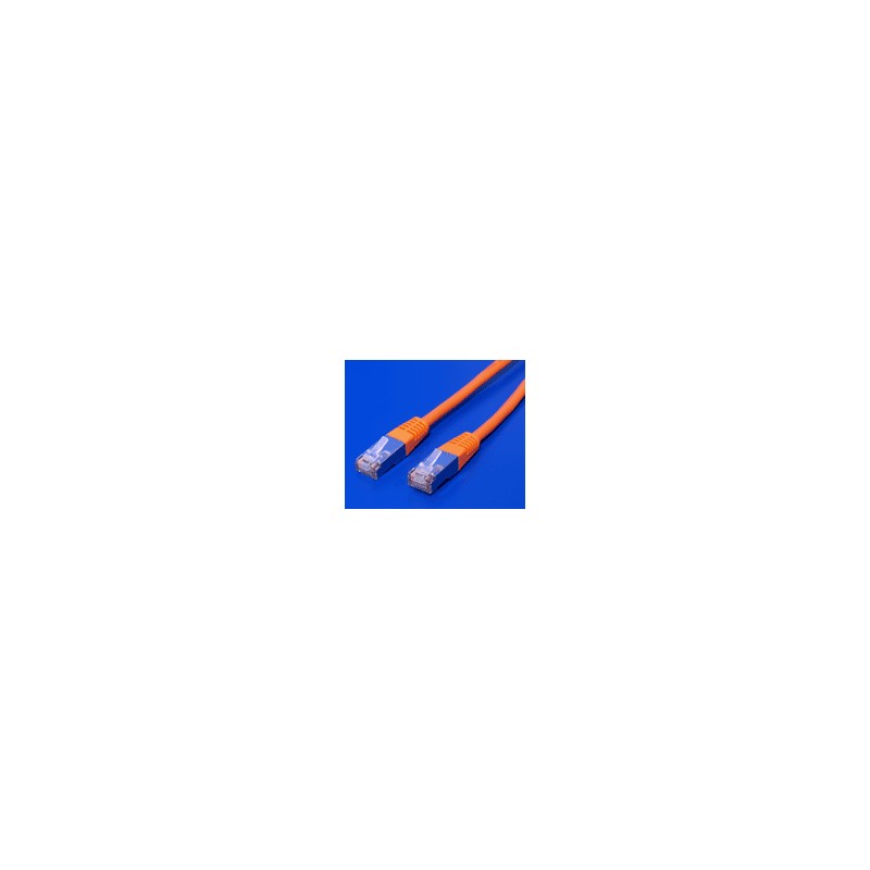 FTP patchkabel kat. 5e, 5m, oranžový