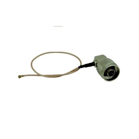 Pigtail pro mini PCI - RG178U U.FL - N male úhlový