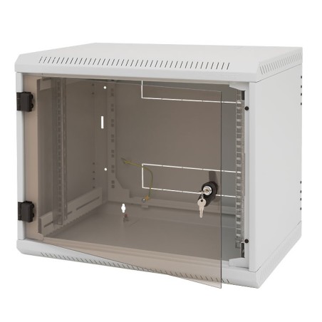 Triton 19' rozvaděč jednodílný 18U/400mm vylamovací otvor pro ventilátor