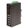 Planet switch ISW-621, průmysl.verze 4x10/100+2x100BaseFX (SC) MM 2km, DIN, IP30, -10 až 60°C, 12-48V