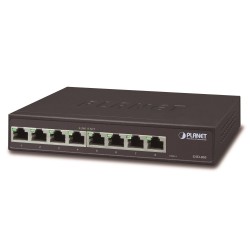 Planet switch GSD-805 10/100/1000 (8x1000BASE-T), interní napájení, kov
