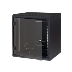 TRITON 19" jednodílný rozvaděč 9U/400mm, černý