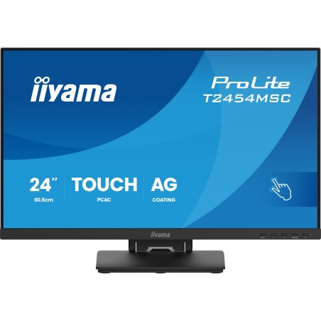 Iiyama ProLite T2454MSC-B3AG, Projected Capacitive, 10 TP, Full HD, USB, kit (USB), black