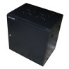 XtendLan 19" nástěnný rozvaděč 9U 600x450, nosnost 60kg, plné dveře, svařovaný,proti vykradení,černý