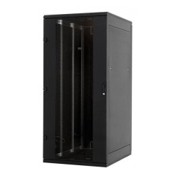Triton 19" rozvaděč stojanový 42U/800x600, skleněné dveře, černý