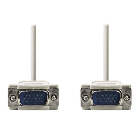 Nedis CCGP59001IV20 - Kabel VGA | VGA Zástrčka - VGA Zástrčka | 2 m | Slonovinová