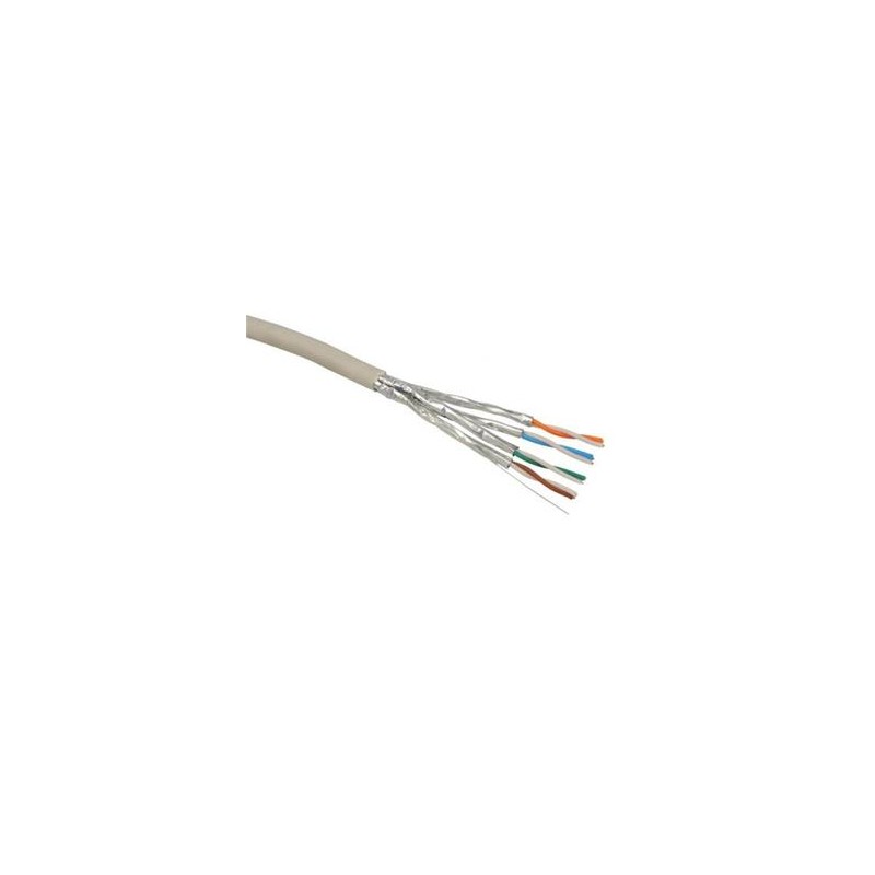 Solarix Kabel Patch 10G SFTP, LSOH c6A, 5m, šedá non-snag-proof