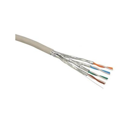 Solarix Kabel Patch 10G SFTP, LSOH c6A, 5m, šedá non-snag-proof