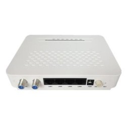 Wodaplug EOC Slave-EOC1121R4L,600Mbps,4*LAN,2*F,WEB Management