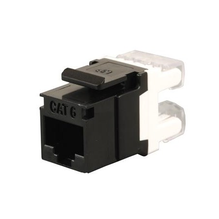 Solarix - keystone CAT6 UTP RJ45 černý