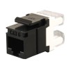 Solarix - keystone CAT6 UTP RJ45 černý