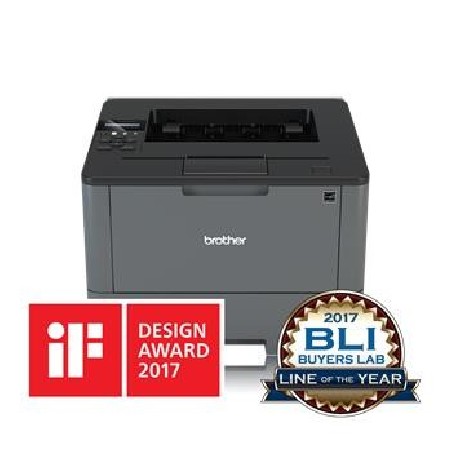 Brother - Profesionální bezdrátová monochromatická laserová tiskárna, HL-L5200DW