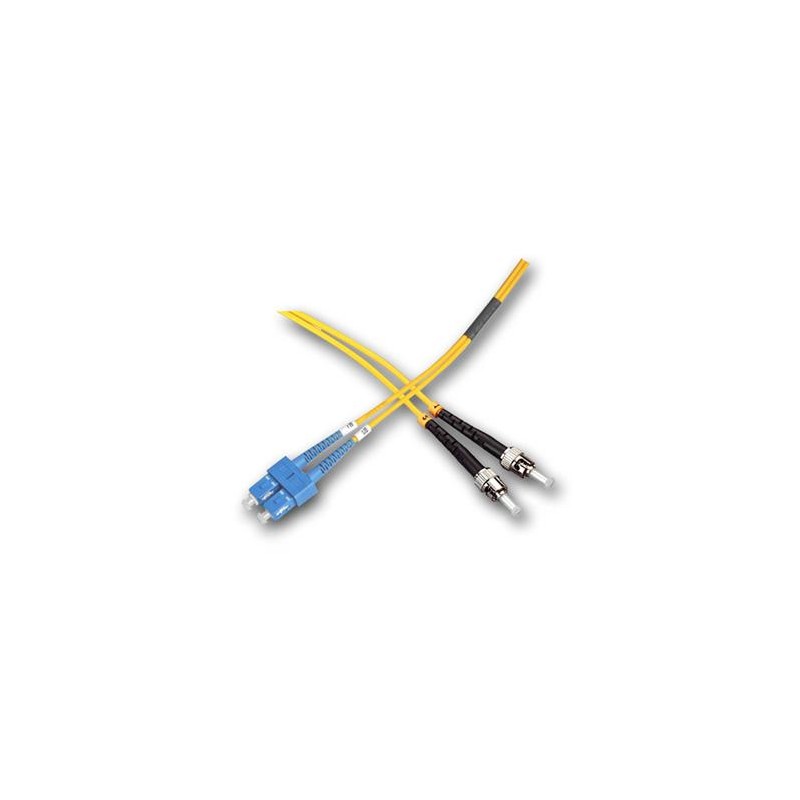 ADEX optický patch cord, SCupc/STupc, SM 9/125, Duplex, 5m