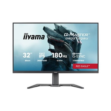 iiyama G-Master/GB3272QSU-B1/31,5"/IPS/QHD/180Hz/0,5ms/Černá/3R