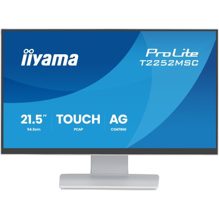 22" LCD iiyama T2252MSC-W2AG:IPS,FHD,HDMI,DP