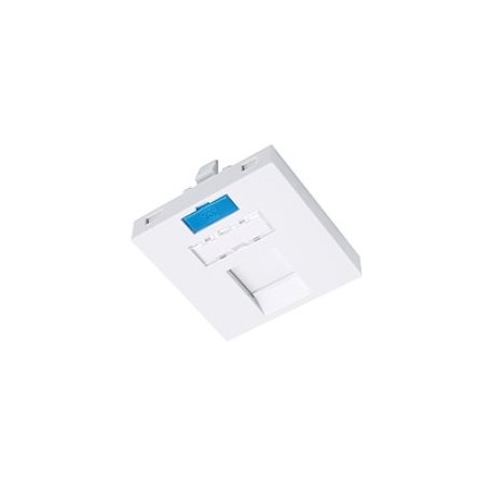 Solarix - modul French style 45 x 45mm pro 1 keystone úhlový bílý