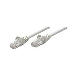 Intellinet patch kabel, Cat6 Certified, CU, UTP, PVC, RJ45, 0,5m, šedý