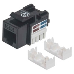 Intellinet Keystone Jack cat6 UTP black