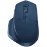 Logitech myš MX Master 2S, Darkfield, laserová, 7 tlačítek, modrá, 200 - 4 000dpi