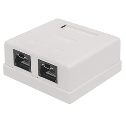 Intellinet zásuvka cat6 UTP 2 port na omítku