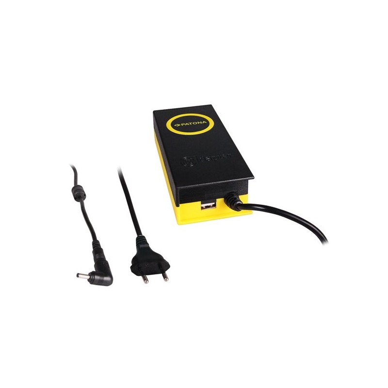 PATONA napájecí adaptér k ntb/ 19V/4,7A 90W/ konektor 4x1,35mm/ + výstup USB