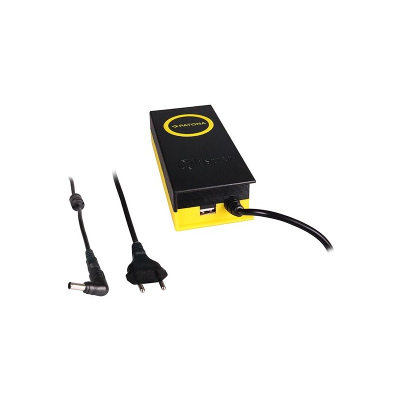 PATONA napájecí adaptér k ntb/ 19,5V/4,7A 90W/ konektor 6,5x4,4mm/ + výstup USB