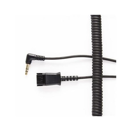 JPL BL-07+P kabel pro náhlavky s QD konektorem do 3.5mm jack