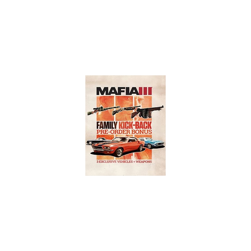Mafia III Rodinný úplatek DLC – herní rozšíření pro PC (elektronická licence)