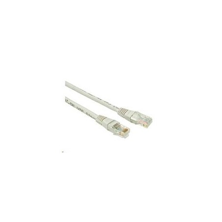 Solarix - patch kabel CAT5E UTP PVC 3m šedý non-snag proof