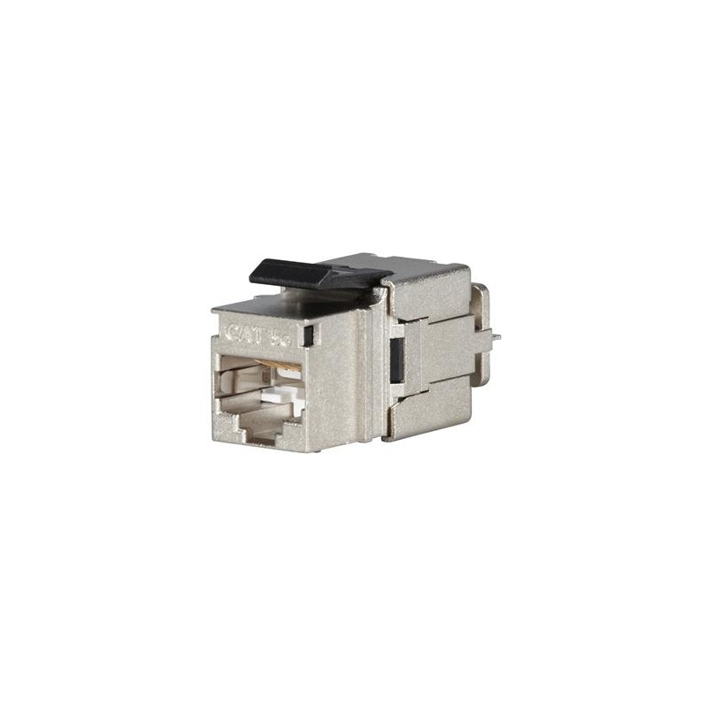 Solarix - keystone CAT5E STP RJ45 černý pro kleště
